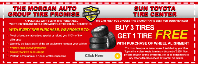 The Morgan Auto Group Tire Promise