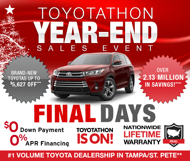 Toyotathon Year-End Sales Event