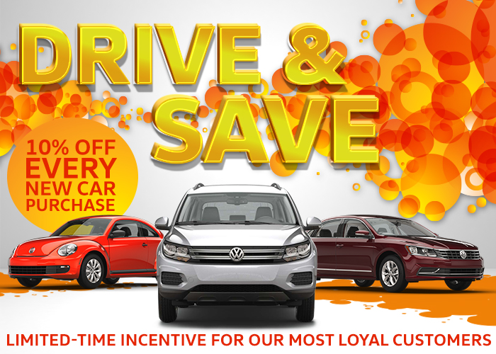 Drive And Save at SOUTHERN VOLKSWAGEN GREENBRIER