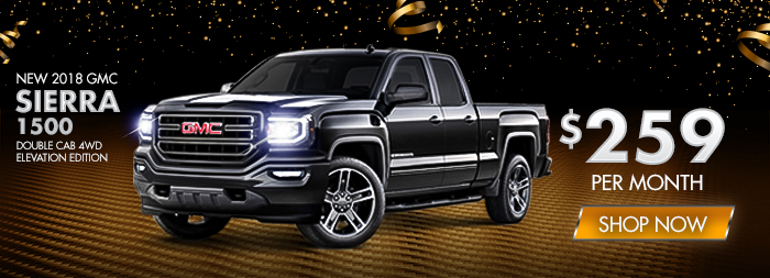 New 2018 GMC Sierra 1500 Double Cab 4WD Elevation Edition