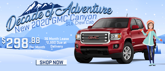 New 2020 GMC Canyon SLE Crew Cab