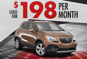 New 2016 Buick Encore
Lease for $198 per month