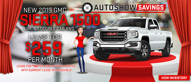 New 2019 GMC Sierra 1500 Limited Double Cab 4WD 