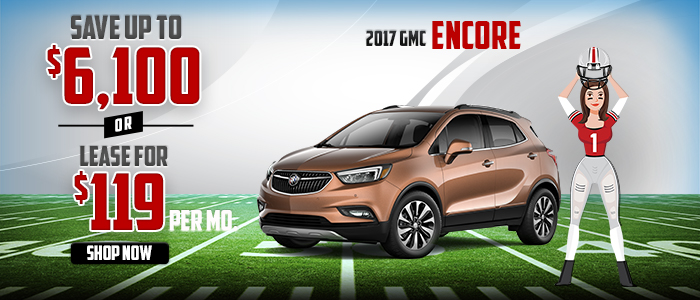 2017 Buick Encore
Save Up to $6,100!
Or Lease for $119 per month