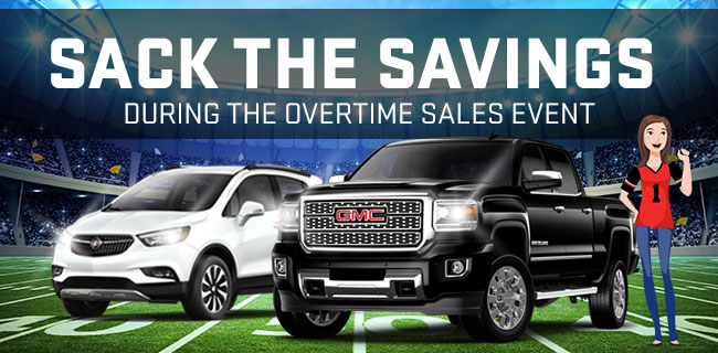Sack The Savings During The Overtime Sales Event