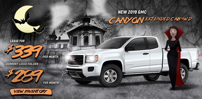 NEW 2019 GMC CANYON EXTENDED CAB 4WD