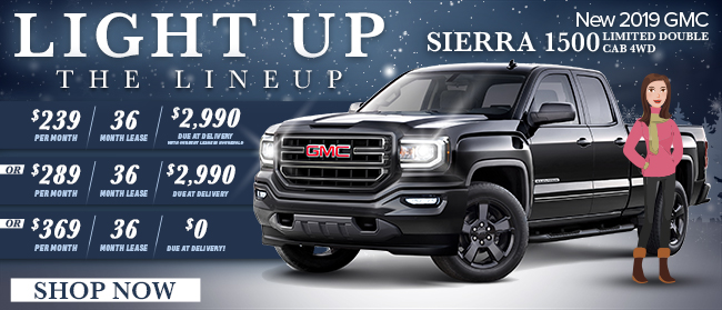 New 2019 GMC Sierra 1500 Limited Double Cab 4WD