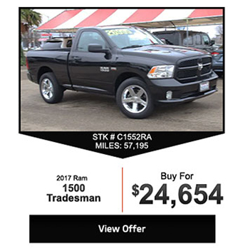 RAM 1500 Truck offer