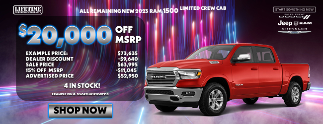 2023 RAM 1500 Limited Crew Cab