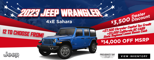 2023 Jeep Wrangler 4xE Sahara