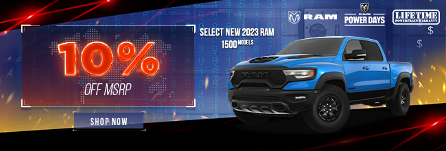 Special offer on RAM Trucks