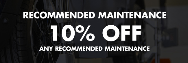 Recommended Maintenance