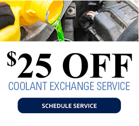 25 USD off collant exchange service