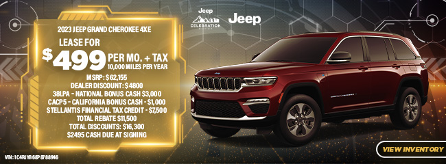 lease special on Jeep Grand Cherokee