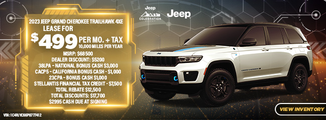 lease offer on Jeep Grand Cherokee Trailhawk