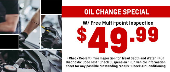 Oil Change Special
