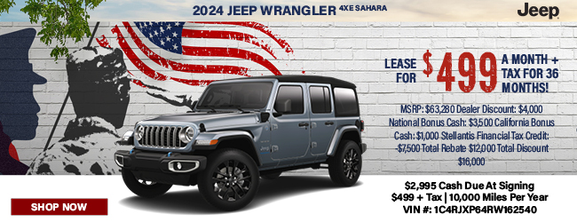 new 2024 Jeep Wranglers models