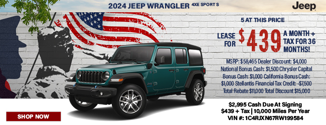 new 2024 Jeep Wranglers models