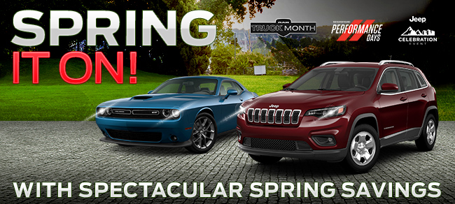 Spring It On… With Spectacular Spring Savings