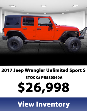 pre-owned Jeep Wrangler Unlimited Sport