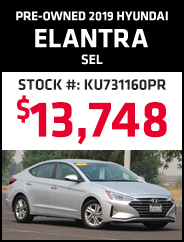Pre-Owned 2019 Hyundai Elantra SEL