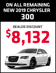 On All Remaining New 2019 Chrysler 300 