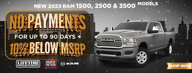 new 2023 RAM 1500 2500 3500 models