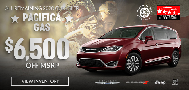 All Remaining 2020 Chrysler Pacifica Gas