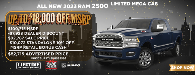 2023 RAM 2500 Limited Mega Cab