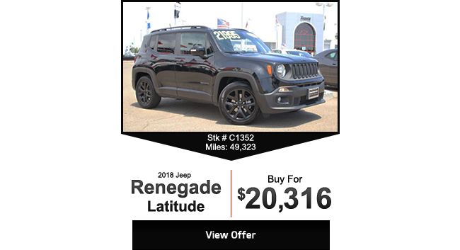 2018 Jeep Renegade Latitude