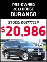 Pre-Owned 2013 Dodge Durango