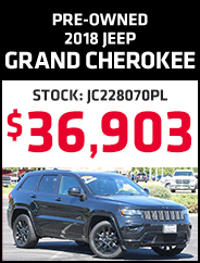 Pre-Owned 2018 Jeep Grand Cherokee