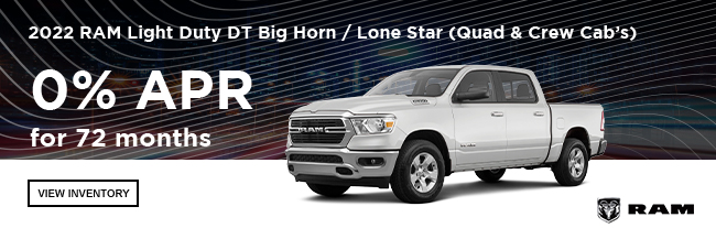 2022 RAM light duty DT Big Horn/ Lone Star