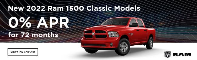 New 2022 Ram 1500 Classic Models