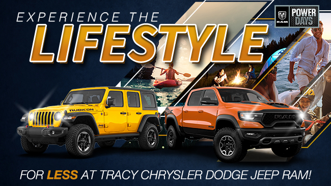 Experience the lifestyle for less at Tracy CDJR