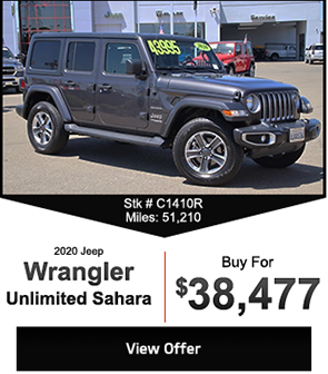 2020 Jeep Wrangler Unlimited Sahara