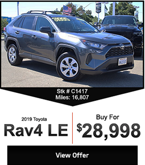 2019 Rav4 LE