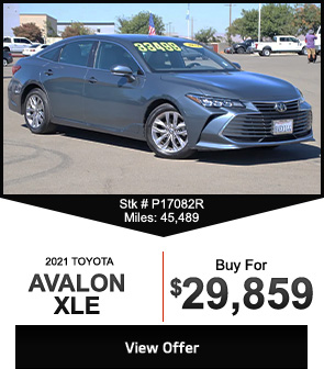 2021 Toyota Avalon offer