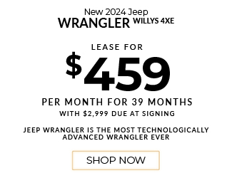 New Jeep vehicle offer