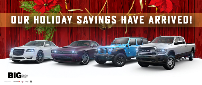 Our Holiday Savings have arrived