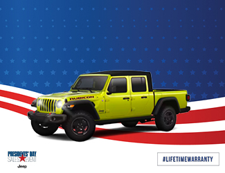 New Jeep Gladiator vehicle offer