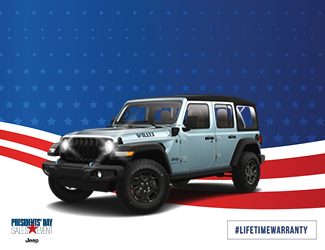 New Jeep vehicle offer