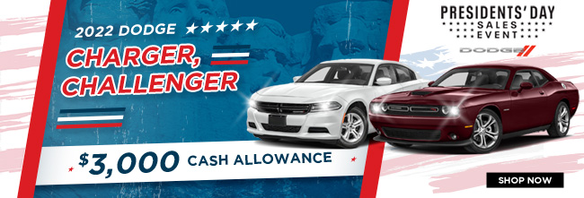 2000 usd cash allowance on Charger and Challenger