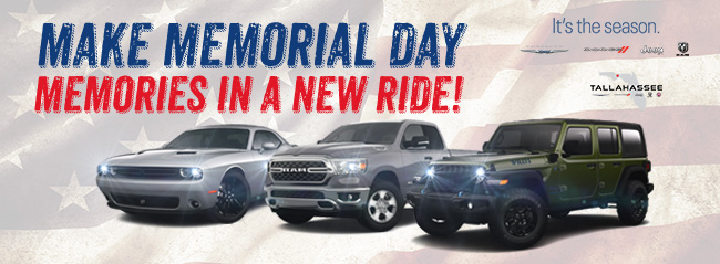 make memorial day memories in a new ride