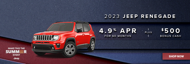 Jeep Renegade offer