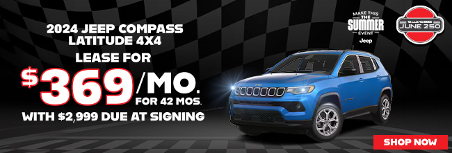 special offer on Jeep Compass