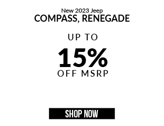 Jeep Compass and Renegade offer