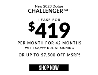 Dodge Challenger offer