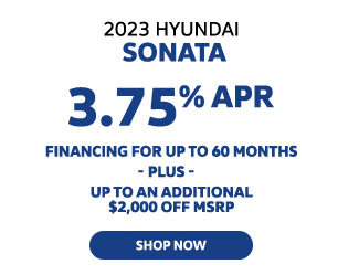 Hyundai Sonata special offer