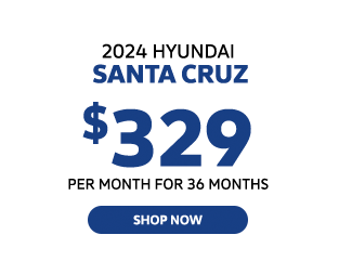 Hyundai Santa Cruz special offer